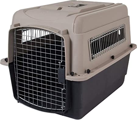 Petmate 21551 Vari Kennel Ultra Fashion, Medium (Taupe/Black)