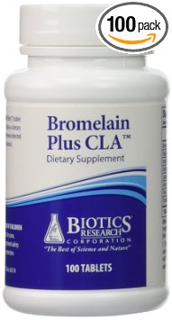Bromelain Plus CLA 100T - Biotics