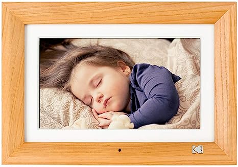 KODAK High Resolution 1024 x 600 10"" Digital Photo Frame - Burlywood