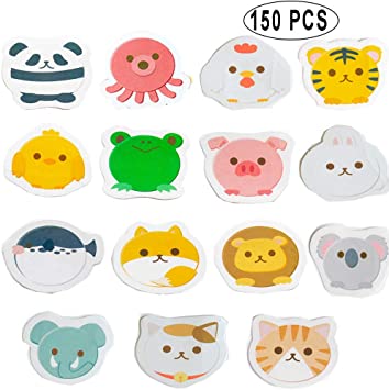 Kabvry Animals Stickers for Kids Party Favor,Girl Boy Birthday Gift,Teachers,Toddlers,Game Prizes,Novelty Toys,Wall,Creative Scrapbooks,Personalized Arts,Prefer for Water Bottles,Phone,Laptops-150pcs