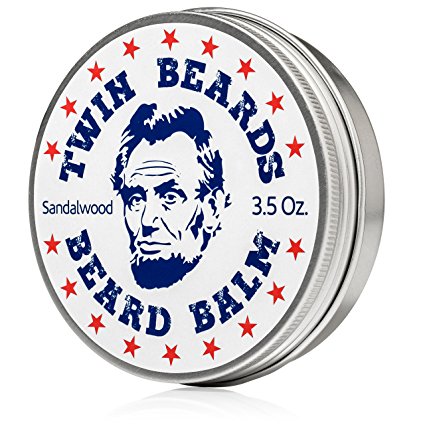 Twin Beards Beard Balm 3.5 oz Sandalwood Scented