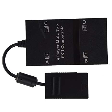 SODIAL(R) multitap multiplayer game adapter for playstation PS2