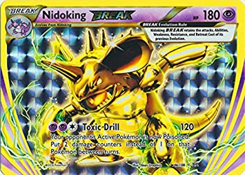 Pokemon - Nidoking Break (46/108) - XY Evolutions - Holo