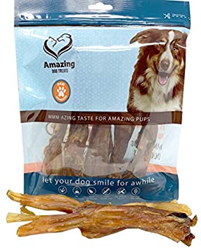 Amazing Dog Treats Wishbone Beef Tendon Dog Chews - 100 % Pure Beef Dog Treats - Beef Bones for Dogs - Tendon Dog Chews (Jumbo, 5 pcs/Pack)
