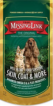 Missing Link 1-Pound Well Blend Nutritional Supplement for Dogs and Cats