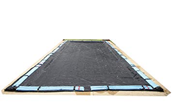 Blue Wave 20-ft x 40-ft Rectangular Rugged Mesh In Ground Pool Winter Cover