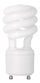 TCP 33113SP SpringLamp CFL - 60 Watt Equivalent (13-watt used) Soft White (2700-Kelvin) GU24 Base Spiral Light Bulb