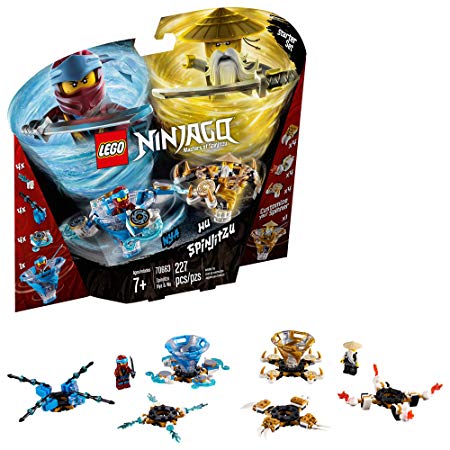 LEGO Ninjago Spinjitzu NYA & Wu 70663 Building Kit , New 2019 (227 Piece)
