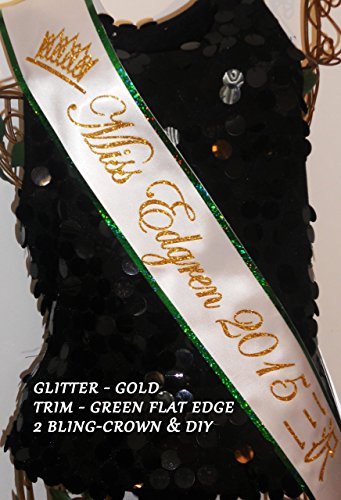 Pageant Sash. Debutante Sash. Add your favorite Trim,& Bling for extra sparkle at an additional cost. By SashANation