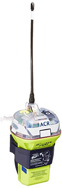 ACR GlobalFix Pro 406 2844 EPIRB Category II Rescue Beacon with Manual Release Bracket and Built-in GPS