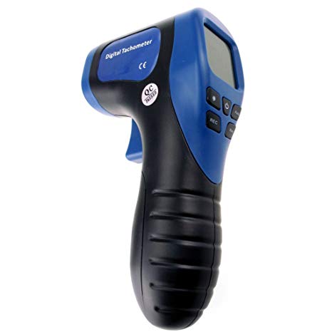 Kibeland Handheld Digital Laser Tachometer Measuring Range: 2.5-99999RPM