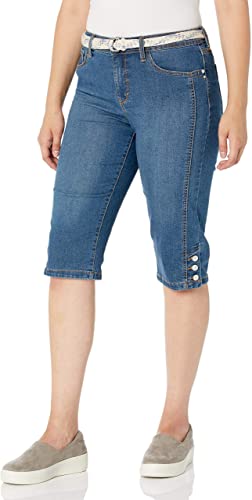 Gloria Vanderbilt Women's Mila Belted Skimmer Short