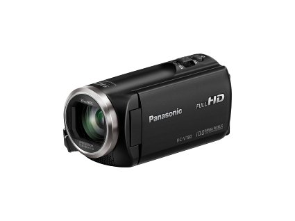 Panasonic HC-V180K Full HD Camcorder with 50x Stabilized Optical Zoom Black
