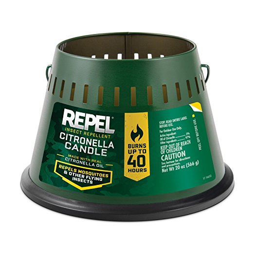 Repel 94116-1 Citronella Triple Wick Candle, 20-Ounce, Pack of 6