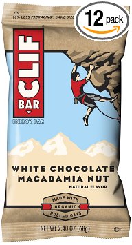 CLIF ENERGY BAR - White Chocolate Macadamia - (2.4 oz, 12 Count)