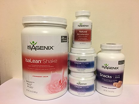 Isagenix 9-day Deep Cleansing System (Strawberry Cream Flavor)