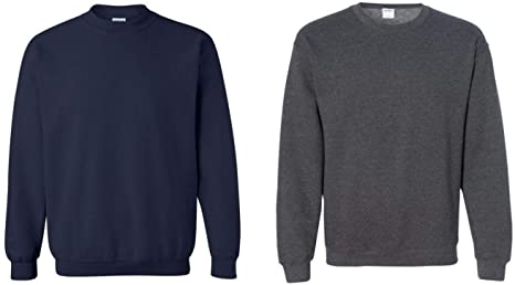 Gildan Men's Fleece Crewneck Sweatshirt, Style G18000