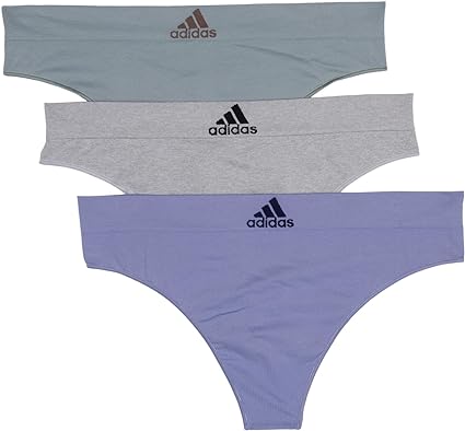 adidas Women's Seamless Thong Underwear 3-Pack