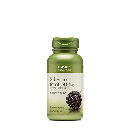 GNC Herbal Plus Siberian Root 500 mg