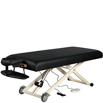 Sierra Comfort Electric Lift Massage Table, Black