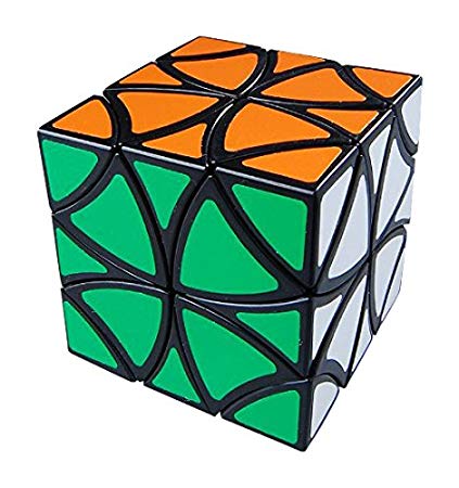 Lanlan Curvy Copter Puzzle Cube, Black