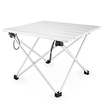 Kalili Ultralight Aluminum Portable Folding Camping Table (Size:S)