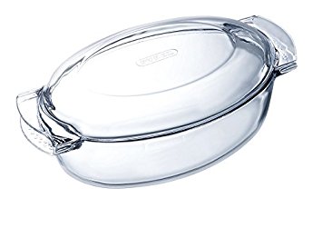 Pyrex Glass Oval Casserole, 4.5 L