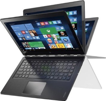Lenovo Yoga 900 13 MultiTouch Convertible Laptop Core i7-6500U 256GB SSD 8GB RAM 133in QHD Multitouch Display - Silver