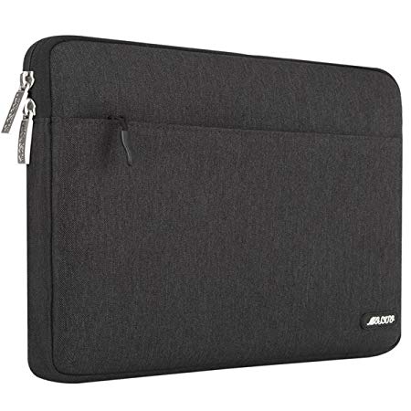 Mosiso Laptop Sleeve 13-13.3 inch for MacBook Air 13, MacBook Pro Retina Late 2012 - Early 2016, Notebook Computer, Polyester Spill Resistant Protective Carrying Case Bag Cover, Black