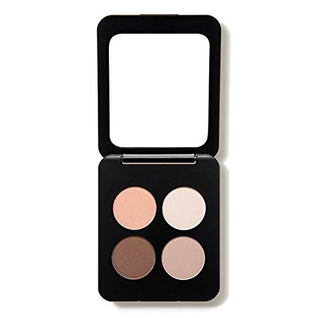 Youngblood Clean Luxury Cosmetics Natural Pressed Mineral Quad Eyeshadow, City Chic | Pigmented Quad Matte and Shimmer Eyeshadow Palette Compact | Cruelty Free, Paraben Free, Gluten-free