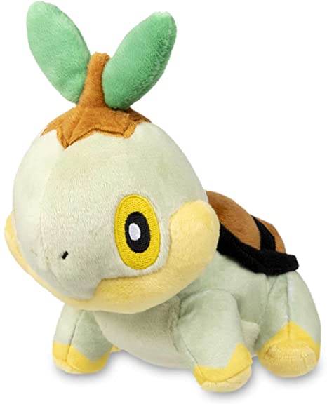 Pokémon Center: Turtwig Sitting Cuties Plush, 5 ¾ Inch