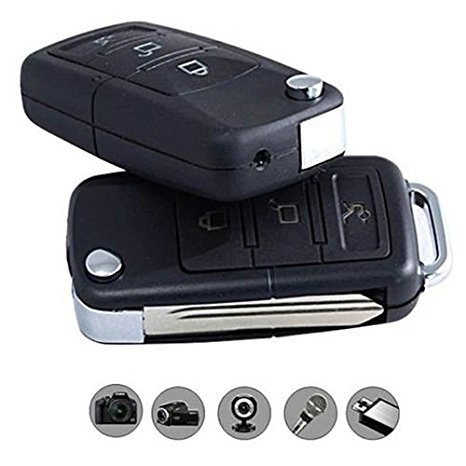 Mini Spy Car Key Chain DV Motion Detection Camera Hidden Camcorder Fantastic, You may download video films to computer by high speed USB 2.0 cable for viewing and storing.
