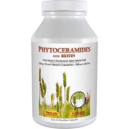 Andrew Lessman Phytoceramides 350 with Biotin 240 Softgels – Skin’s Vital Natural Internal Moisturizer. Naturally Enhances Soft, Smooth, Radiant Skin. No Additives. Small Easy to Swallow Softgels