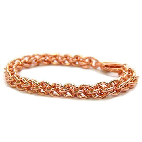 Solid Copper Handmade Bracelet for Good Energy to Help Relieve Arthritis, Wrist, Joint Pain Naturally (Custom Sizing)