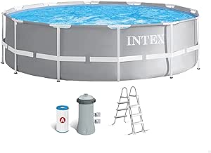 Intex 26716NP - Piscina redonda desmontable intex prisma frame 366x99 cm con depuradora