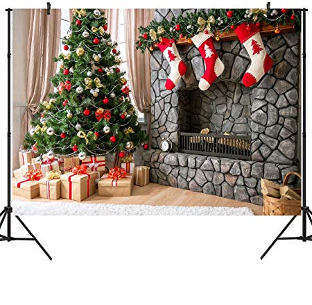 DULUDA 7X5FT Christmas Theme Pictorial Cloth Customized Photography Backdrop Background Studio Prop WXL41