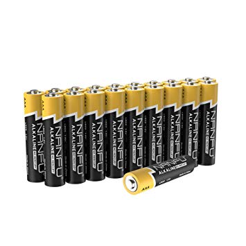 NANFU No Leakage Long Lasting AAA 20 Batteries [Ultra Power] Premium LR03 Alkaline Battery 1.5v Non Rechargeable Batteries for Clocks Remotes Games Controllers Toys & Electronic Devices
