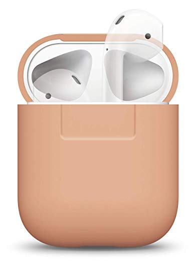 elago AirPods Silicone Case [Peach] - [Extra Protection] for AirPods Case