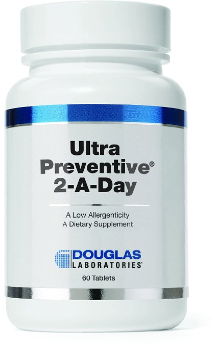 Douglas Laboratories® - Ultra Preventive 2 Daily - Vitamins and Minerals Supplement with Herbal Antioxidant Support* - 60 Tablets