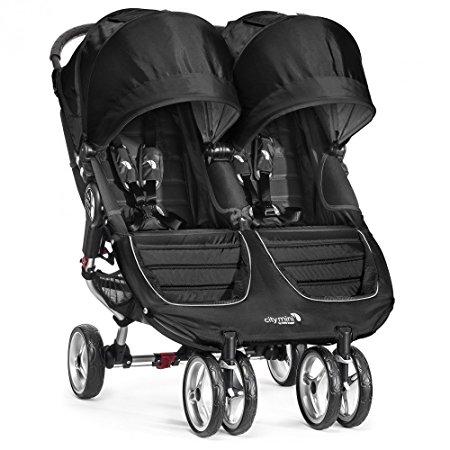 Baby Jogger City Mini Double Stroller, Black/Gray (Discontinued by Manufacturer)