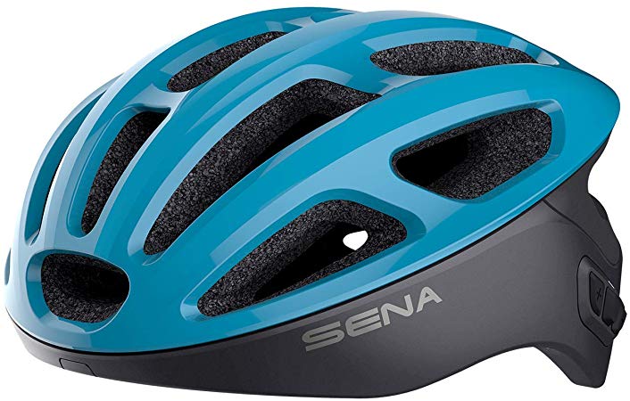 Sena R1 Smart Cycling Helmet (Ice Blue, Large)