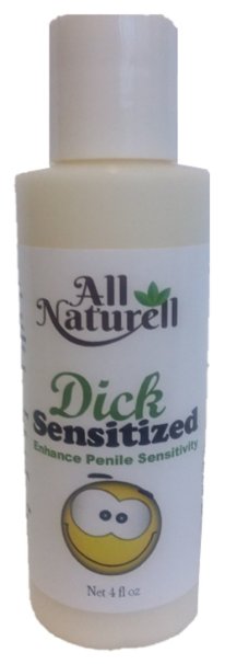Dicksensitized 4 Oz - Naturally Enhance Penile Sensitivity -3 Month Supply - Increase Penile Sensitivity While Treating Dryness Itching and Chaffing of the Penile Skin - Fast Results