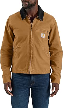 Carhartt Men's Rugged Flex Relaxed Fit Duck Detroit Jacket