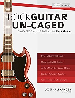 Rock Guitar Un-CAGED: The CAGED System and 100 Licks for Rock Guitar (The CAGED System Rock Guitar Book 2)