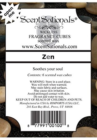ScentSationals Zen Wax Cubes