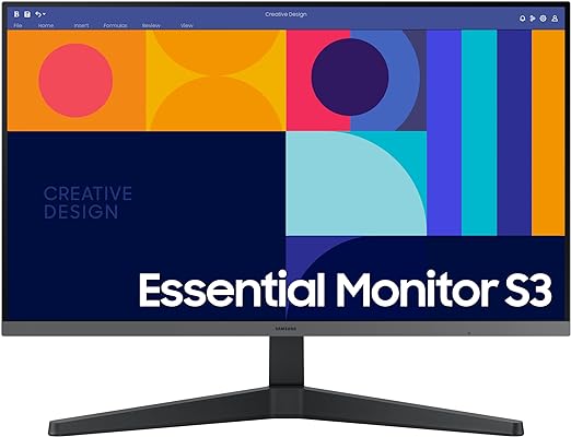 Samsung 27-inch Flat Screen IPS Monitor 4ms 100Hz Eye-Saver Mode with Freesync (LS27C330GANXZA)- [Canada Version]