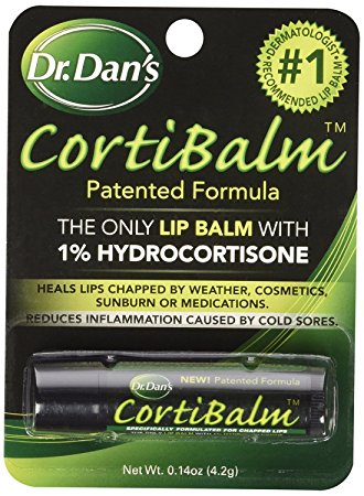 Dr. Dans Cortibalm Lip Balm for Chapped Lips (Pack of 1)