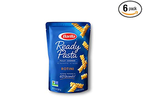 Barilla Ready Pasta, Rotini Pasta, 8.5 Ounces (Pack of 6)