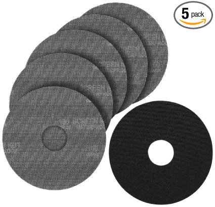 PORTER-CABLE 79080-5 80 Grit Hook & Loop Drywall Sander Pad & Discs (5-Pack)