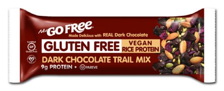 NuGo FREE Bar, Dark Chocolate Trail Mix, 1.59-Ounce Bars (Pack of 12)